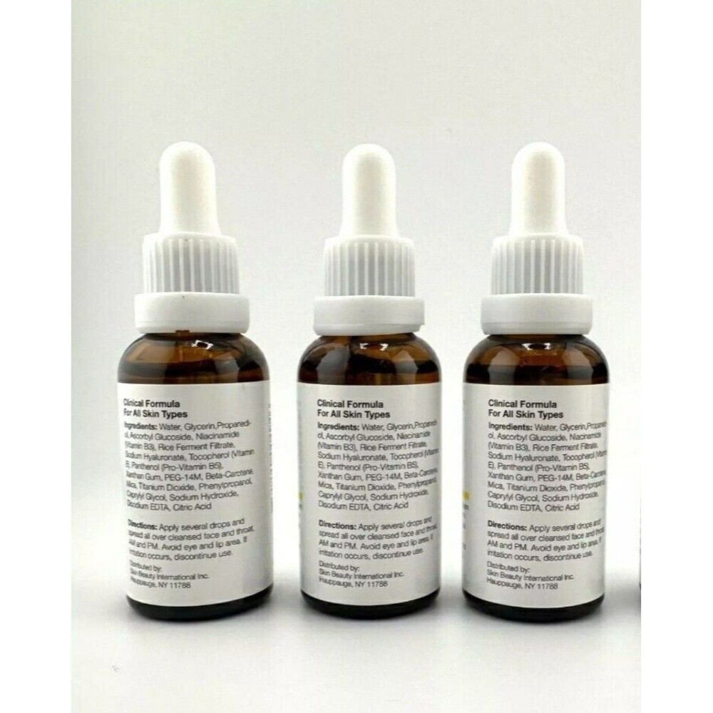 Skin Nutrition Vitamin C Serum Trio. Ready To Ship! - Picture 2 of 2